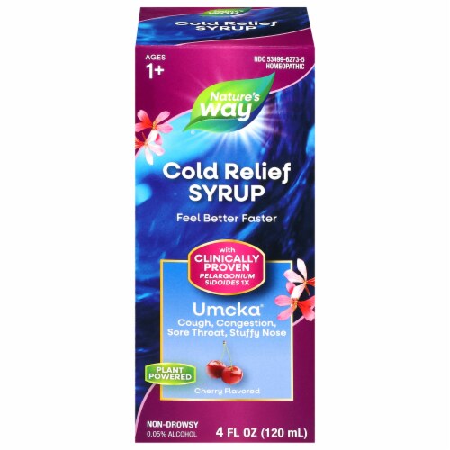 Nature's Way® Umcka® Cherry Flavor Cold Relief Syrup Perspective: front