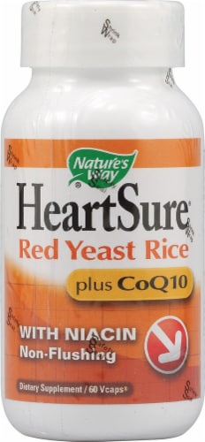 Nature's Way  HeartSure® Red Yeast Rice plus CoQ10 Perspective: front