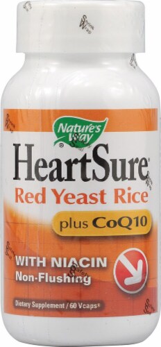 Nature's Way  HeartSure® Red Yeast Rice plus CoQ10 Perspective: front