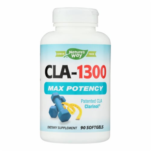 Nature's Way® CLA-1300 Max Potency Softgels Perspective: front