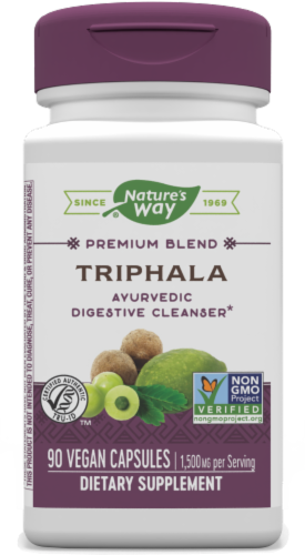 Nature's Way® Triphala Standardized Vcaps Perspective: front