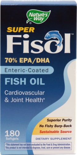 Nature's Way  Super Fisol® Fish Oil Perspective: front