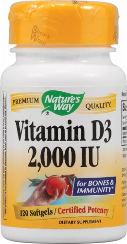 Nature's Way  Vitamin D3 Perspective: front
