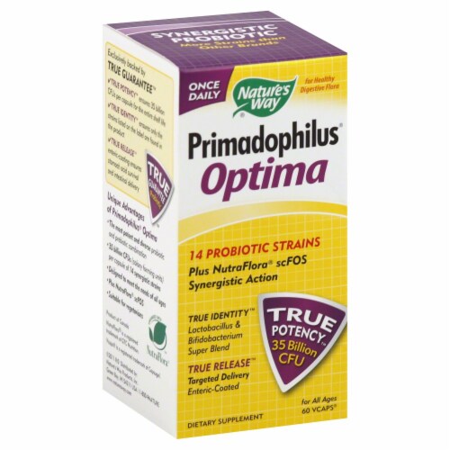 Nature's Way Primadophilus Optima Capsules Perspective: front
