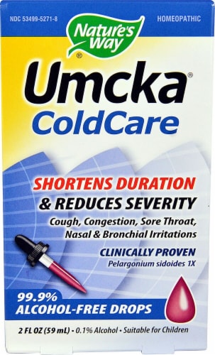 Nature's Way  Umcka® ColdCare Alcohol-Free Drops Perspective: front