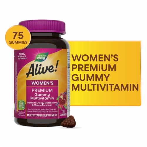 Nature's Way® Alive!® Women's Vitamin Gummies Perspective: front