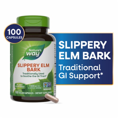 NOW Slippery Elm Powder, 4 oz - King Soopers