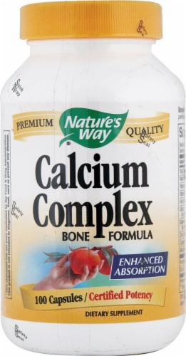 Nature's Way  Calcium Complex Bone Formula Perspective: front