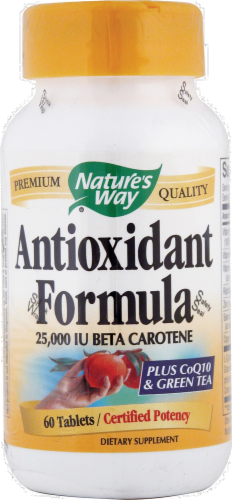 Nature's Way® Antioxidant Formula Tablets Perspective: front