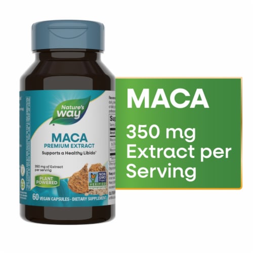Nature's Way Maca Tonic Supplement Perspective: front