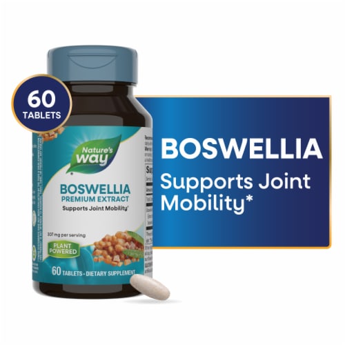 Nature's Way® Boswellia Tablets 307mg Perspective: front