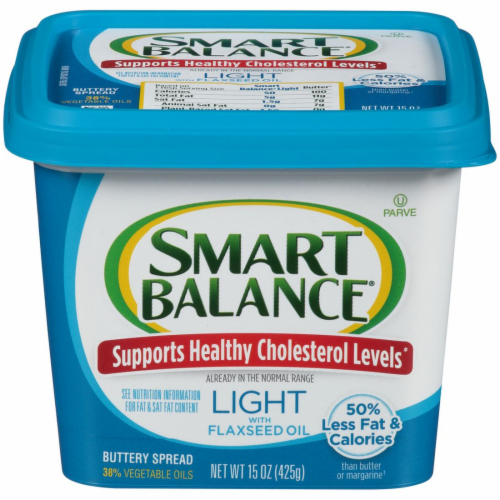 Smart Balance Light Margarine With Flax Perspective: front