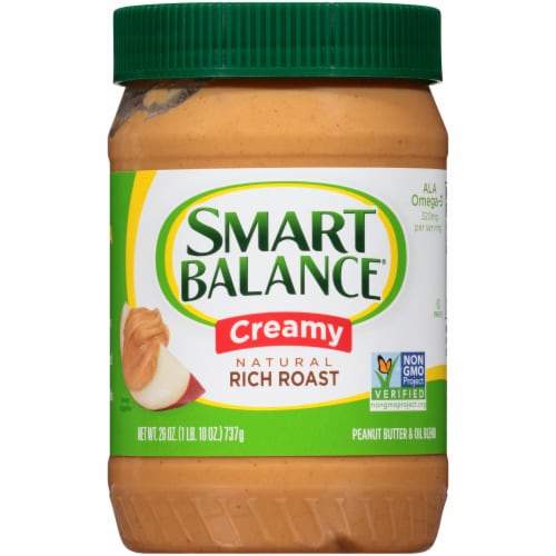 Smart Balance Creamy Peanut Butter Perspective: front
