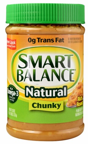 Smart Balance Natural Chunky Peanut Butter Perspective: front