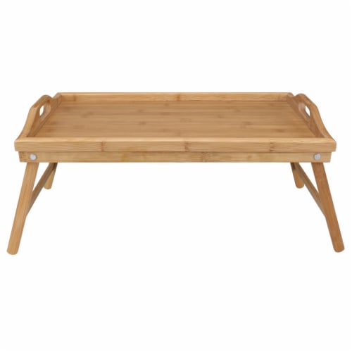 Danesco Bamboo Folding Breakfast Tray Perspective: front