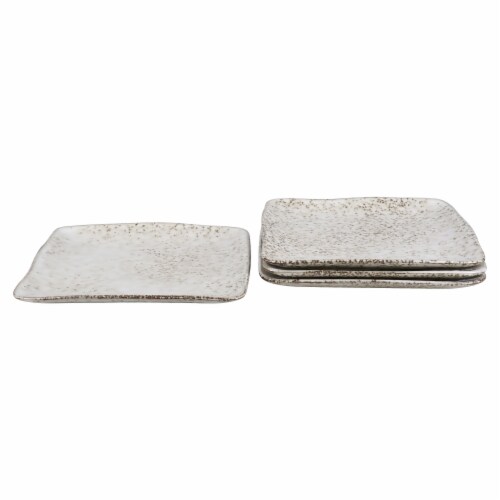 BIA Cordon Bleu Rustico Square Salad/Dessert Plate Perspective: front