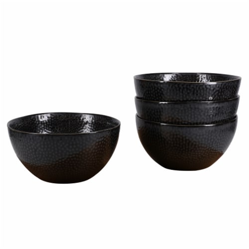 BIA Cordon Bleu Serene Cereal Bowls Set - Black Perspective: front