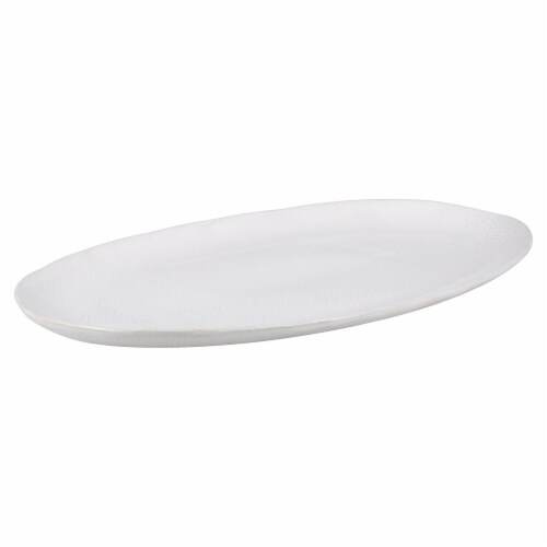 BIA Cordon Bleu Serene Oval Serve Platter - Crème Perspective: front