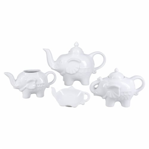 BIA Cordon Bleu Figural Elephant Tea Set Perspective: front
