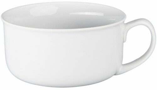 Dash of That™ Soup Cup with Handle - White Perspective: front