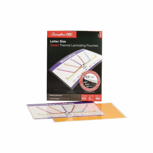 GBC® POUCH,LAM,LTR SZ,PRM,5MIL 3200716CF Perspective: front