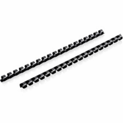 Mead MEA4000137 1 in. Comb Bind Binding Spines, Black Perspective: front