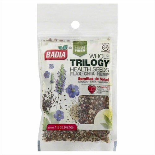 BADIA TRILOGY HEALTH SEED CELLO-1.5 OZ -Pack of 12 Perspective: front