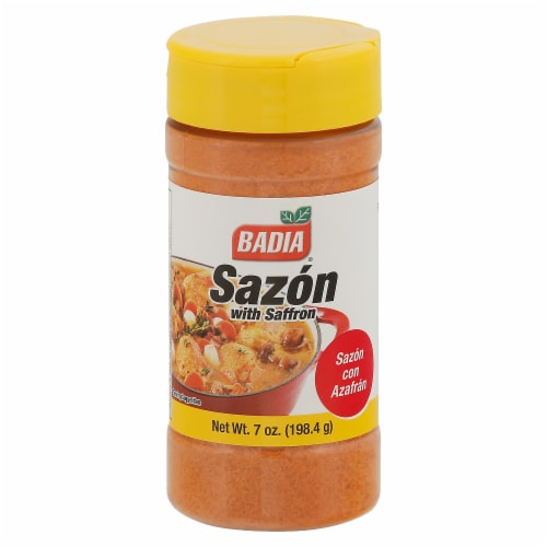 Badia® Gluten-Free Sazon with Saffron Seasoning Blend Perspective: front