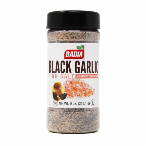 Badia® Black Garlic Pink Salt Perspective: front