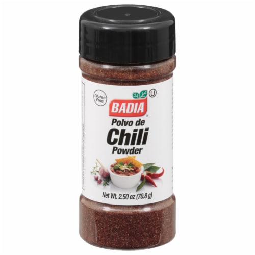 Badia® Gluten Free Polvo de Chili Powder Perspective: front