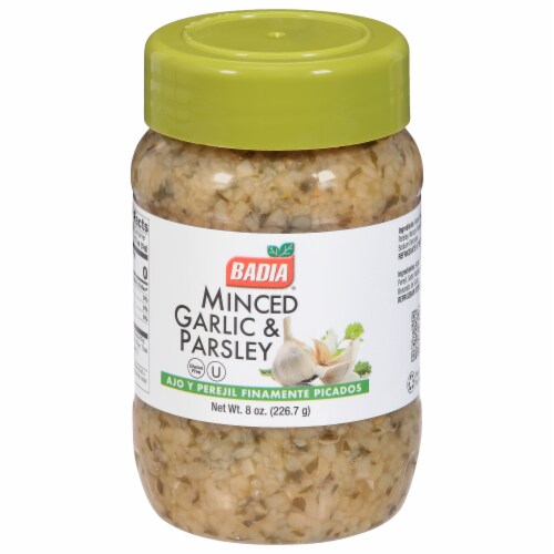 Badia® Garlic & Parsley Minced Perspective: front