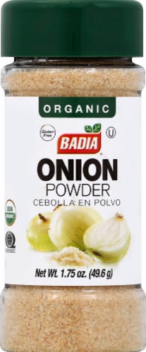 Badia Organic Onion Powder Perspective: front