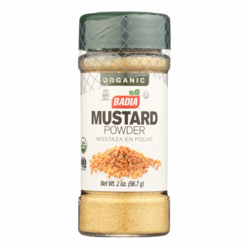 Badia Organic Mustard Powder Perspective: front