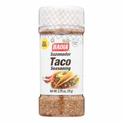 Taco Seasoning (No MSG) Perspective: front