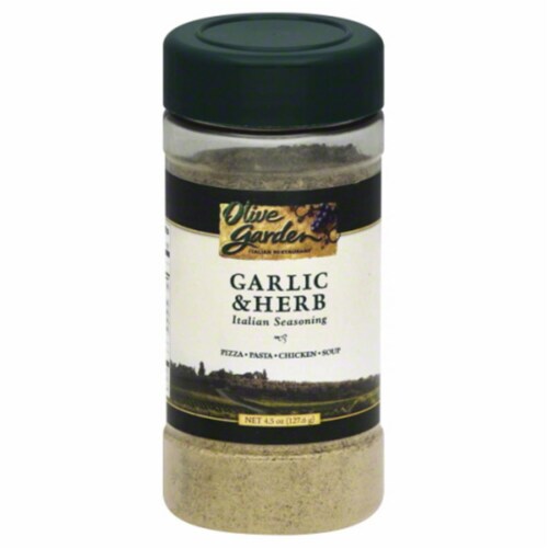 Olive Garden Garlic & Herb Italian Seasoning Perspective: front