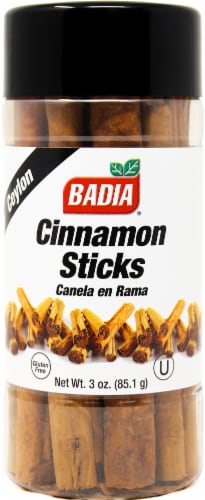 Badia® Cinnamon Sticks Perspective: front