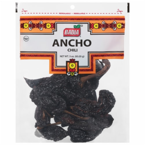 Badia® Ancho Chili Pods Perspective: front
