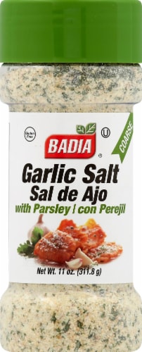Badia® Garlic Salt with Parsley Seasoning Perspective: front