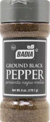 Badia Ground Black Pepper Perspective: front