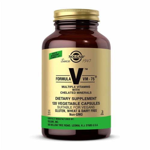 SG Formula VM-75® Vegetable Capsules Perspective: front