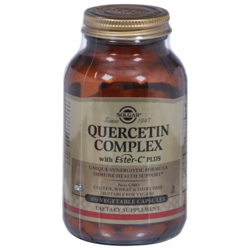 Solgar Quercetin Complex Capsules Perspective: front