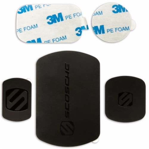 Scosche Magic Mount Replacement Kit - Black Perspective: front