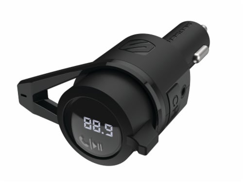 Scosche Bluetooth FM Transmitter for Mobile Devices - Black Perspective: front