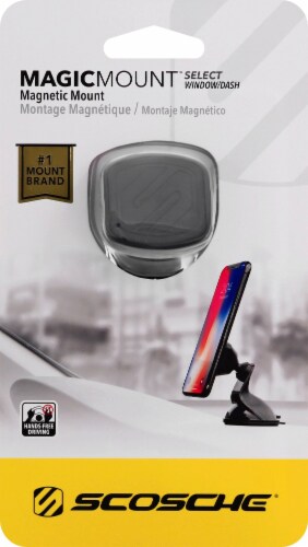 Scosche MagicMount Select Window/Dash Phone Mount - Black Perspective: front