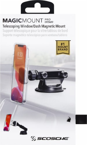 Scosche MagicMOUNT Pro Window & Dashboard Camera Mount - Black Perspective: front