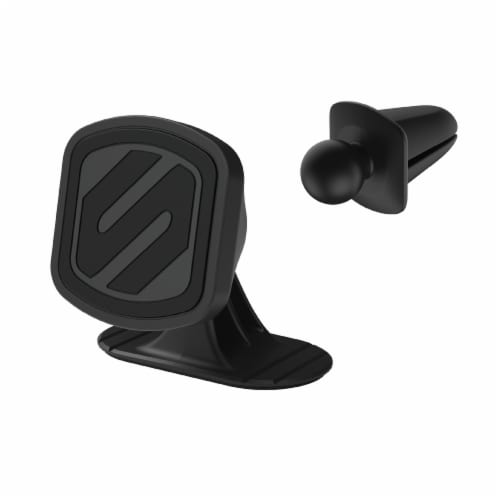 Scosche MagicMount Dash & Vent Phone Mount - Black Perspective: front