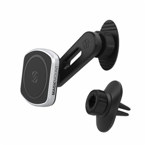 Scosche MagicMOUNT Pro Gen 2 MagSafe Offset Dash Vent 4-in-1 Phone Mount Perspective: front