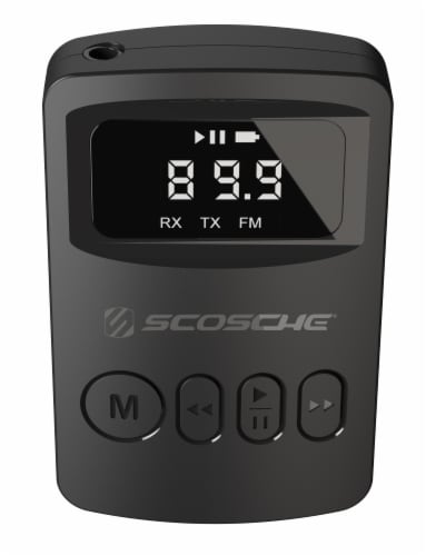 Scosche® Bluetooth Audio FM Transmitter and Receiver Perspective: front