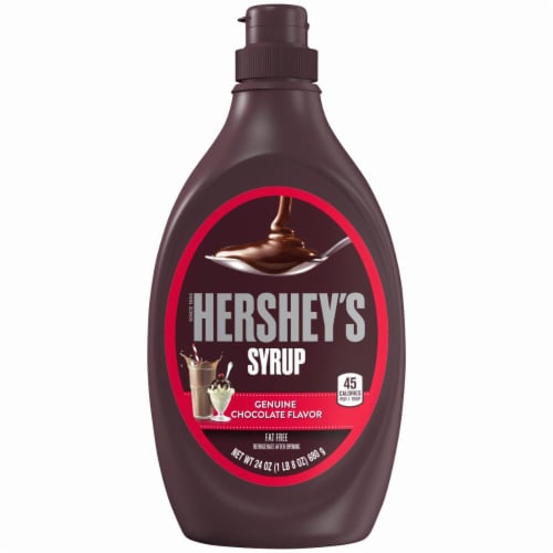 Hershey's Chocolate Syrup Perspective: front