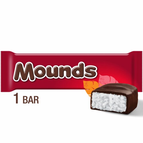 MOUNDS Coconut and Dark Chocolatey Candy Bar Perspective: front
